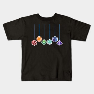 Rolling dice Kids T-Shirt